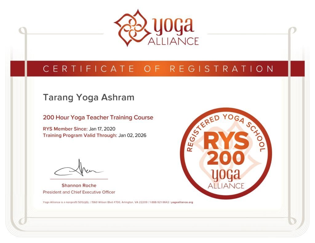 200 Hour Yoga Teacher Training in Rishikesh